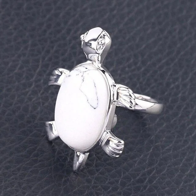 Bague Tortue - Carapace (Pierre) – Image 9