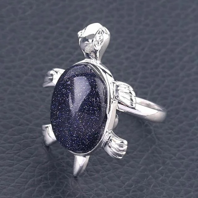 Bague Tortue - Carapace (Pierre) – Image 11