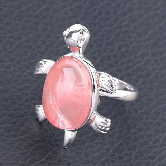 Bague Tortue - Carapace (Pierre) – Image 7