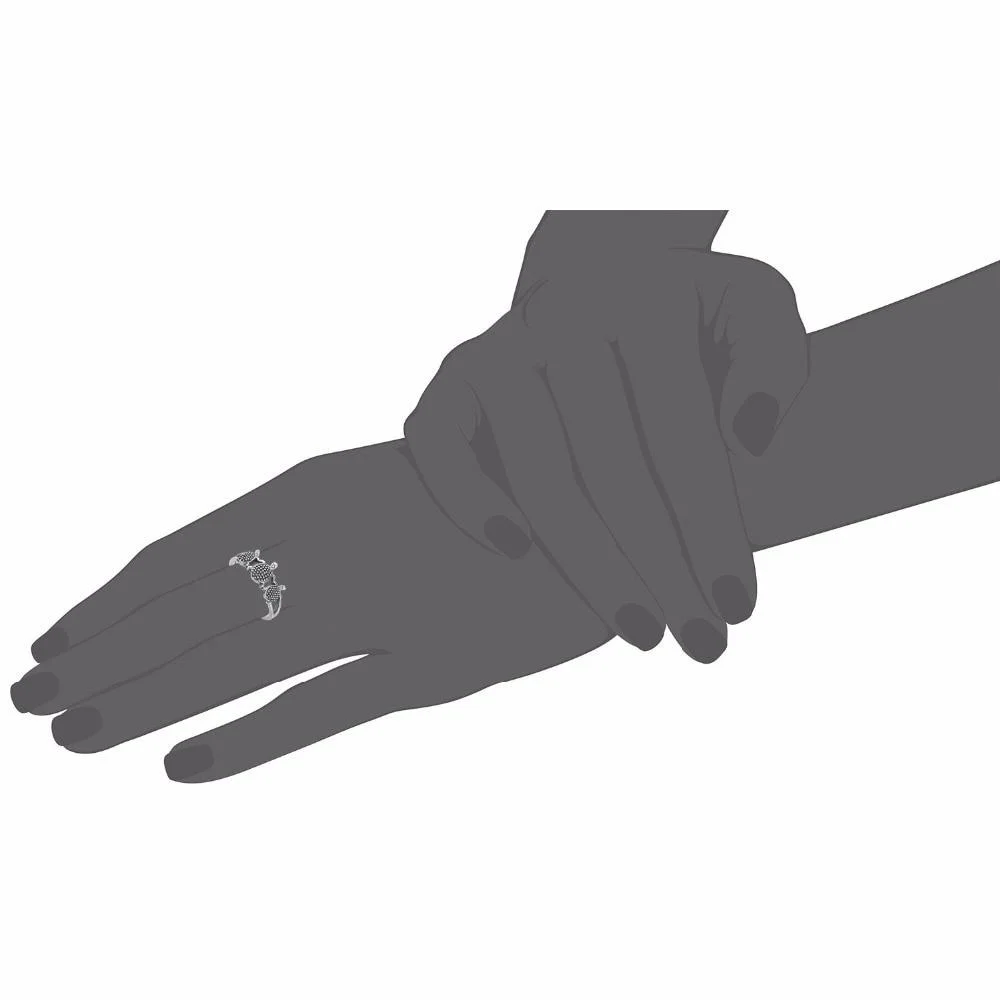 Bague Tortue - Triplette (Argent) – Image 3