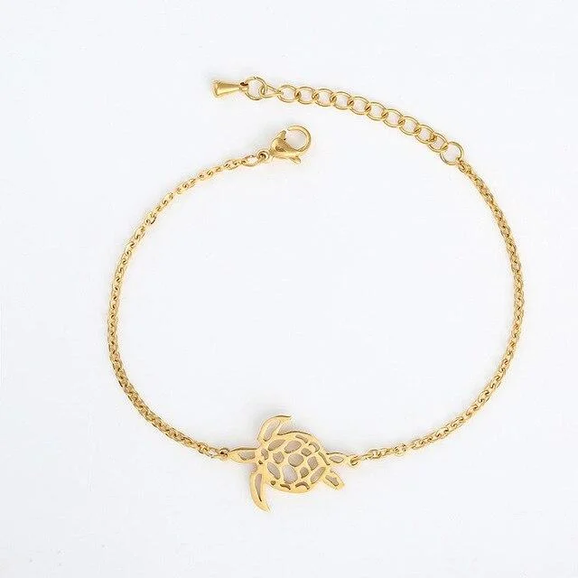 Bracelet Tortue Femme Tortuga en Situation