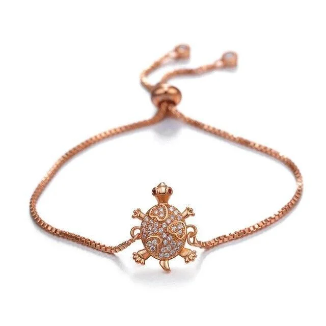 Détails du Bracelet Tortue Femme - Reine Tortue