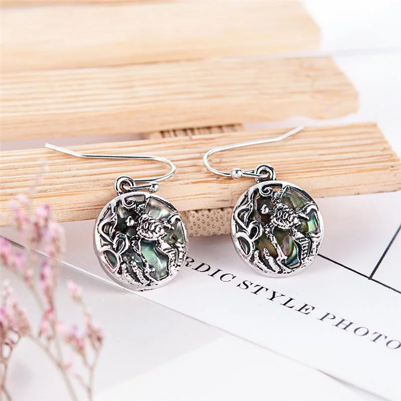 Boucles d'oreilles Tortue Pendante - Creativa