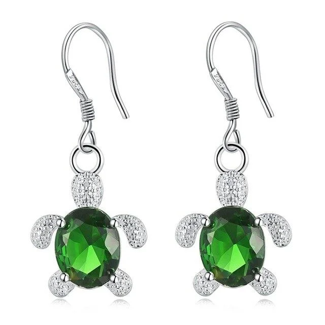 Boucles d'oreilles Tortue