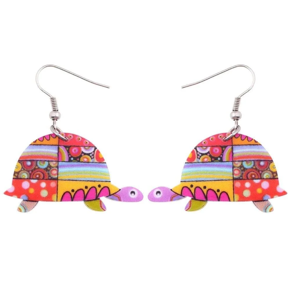 Boucles d'oreilles Tortue - Jouette (Acrylique)