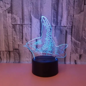 Lampe Tortue 3D - Nage