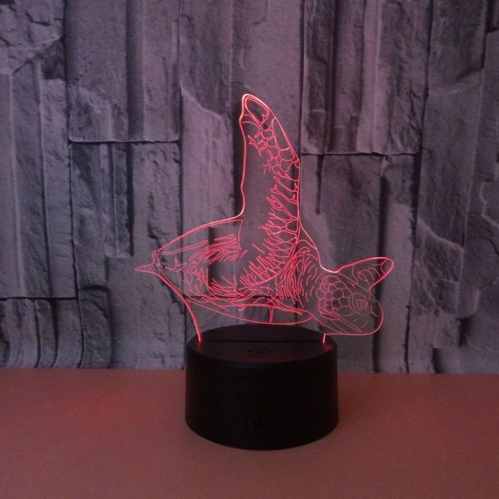 Lampe Tortue 3D - Nage – Image 8