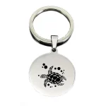 Porte-clé Tortue - Gravure