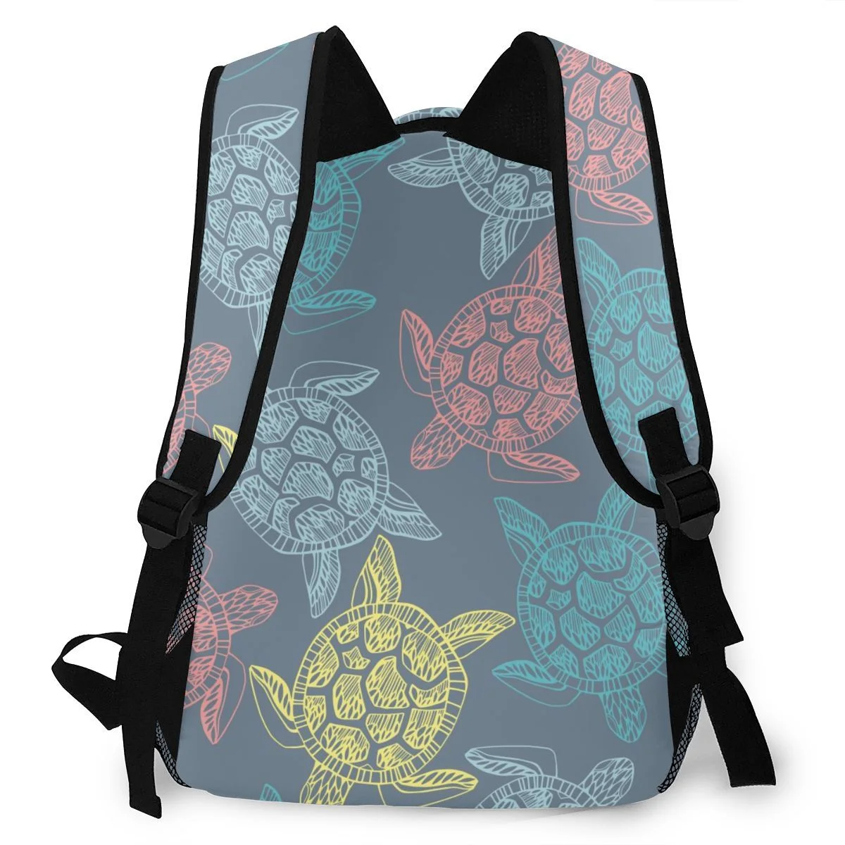 Sac à Dos Tortue - Vermillon en action