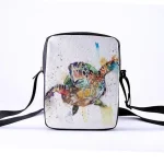Sac Tortue - Sacoche Explosion colorée