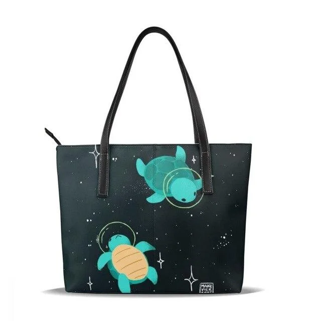 Sac à main Tortue - Céleste