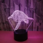 Veilleuse Tortue Marine - Lampe 3D