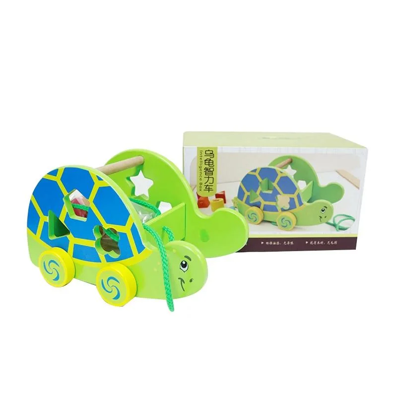 Jouet Tortue Bois - Encastrable – Image 4