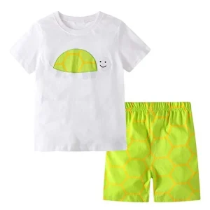 Pyjama Tortue pour Bébé - 2-7 ans