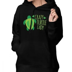 Sweat Tortue - Crazy Turtle Lady