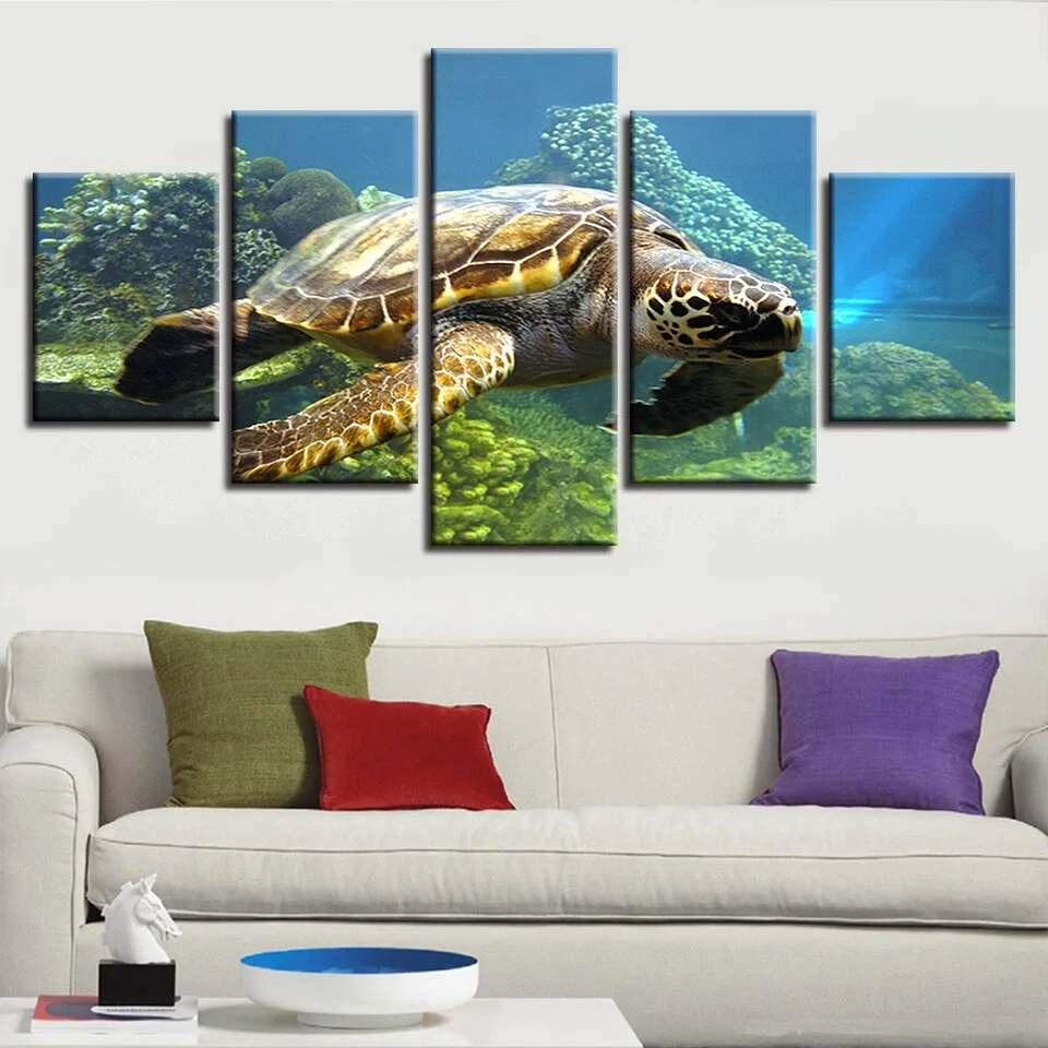 Détails du Tableau Tortue - La Doyenne