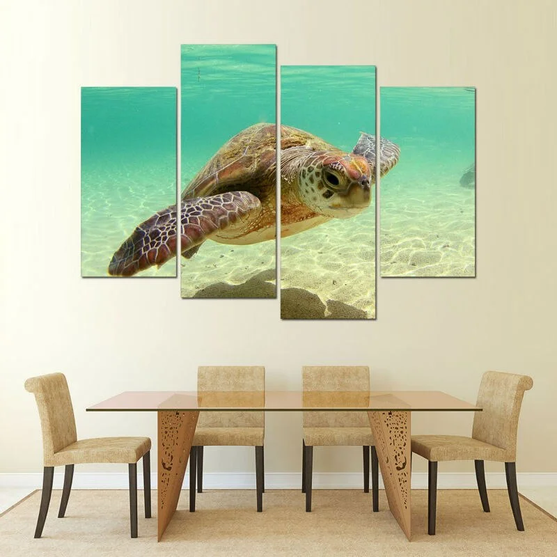 Tableau Tortue Paradise - Ambiance