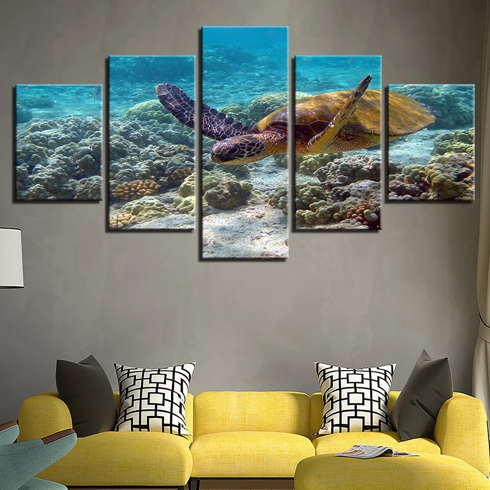 Détails du Tableau Tortue