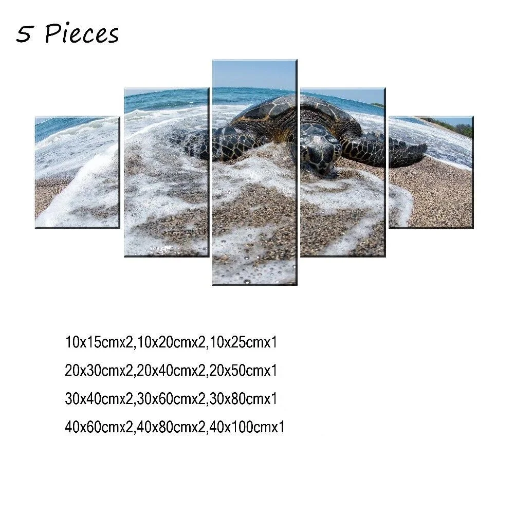 Tableau Tortue - Rivage – Image 3
