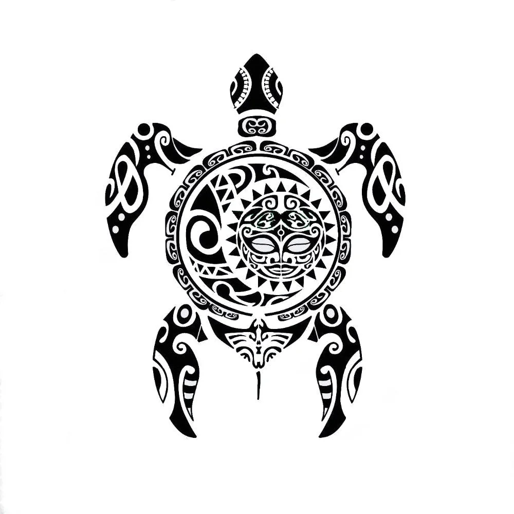 Sticker Tortue Tribal