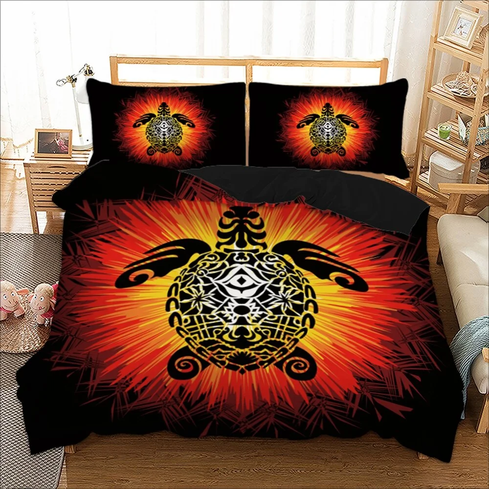 Housse de Couette Tortue Illumination