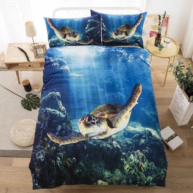 Housse de Couette Tortue de Mer