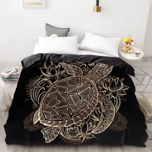 Housse de Couette Tortue - Artistique (1 pièce)