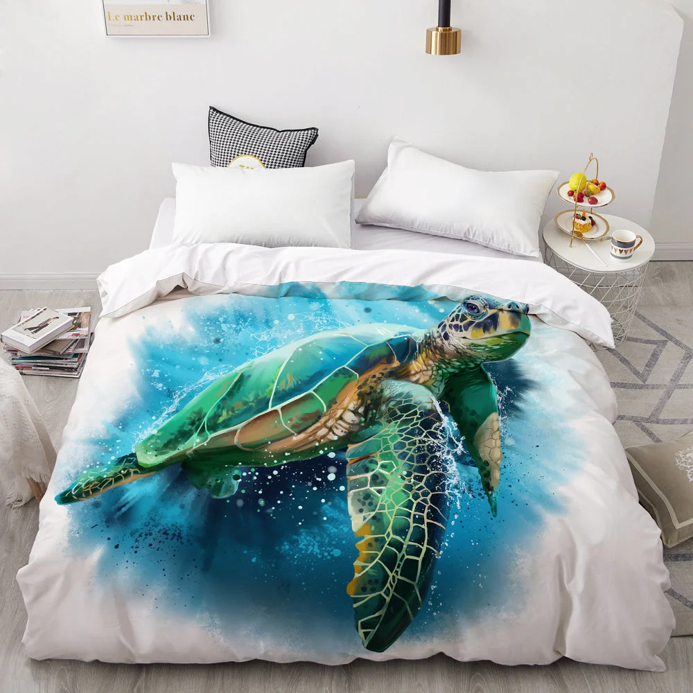Housse de Couette Tortue Abyssal