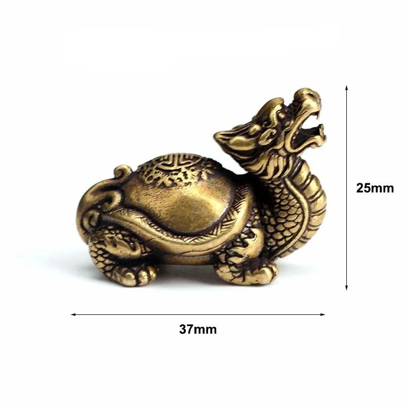 Figurine Tortue Dragon Feng-shui
