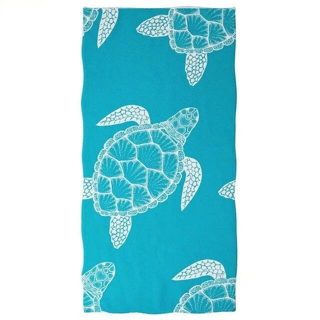 Serviette de Plage Tortue - Océan