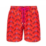 Short de Bain Tortue - Rouge
