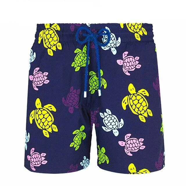Short de Bain Tortue Bleu Nuit