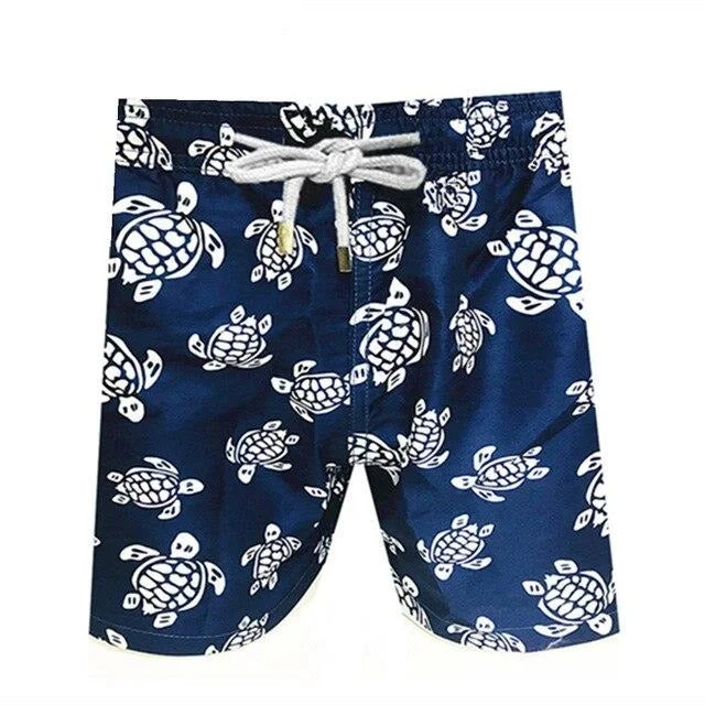 Short de bain Tortue Enfant - Bleu