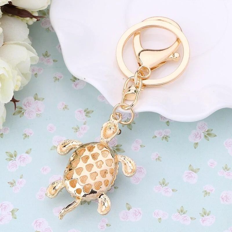 Porte-clé Tortue Kawaii en Détail