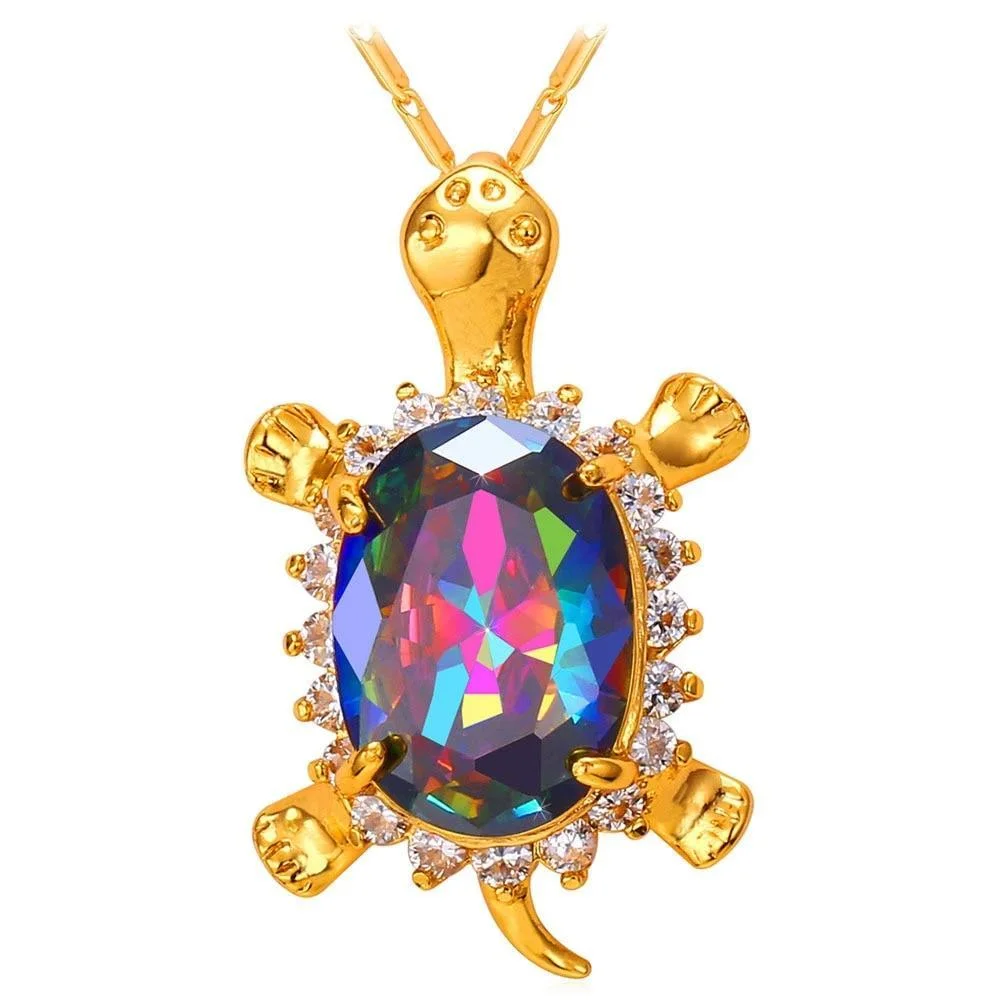 Pendentif Tortue - Pierre Céleste