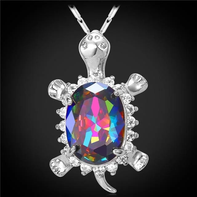 Détails du Pendentif Tortue - Pierre Céleste