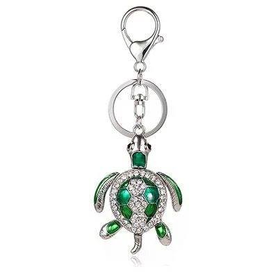 Porte-Clé Bébé Tortue Élégant