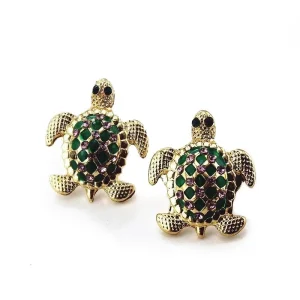 Boucles d'oreilles Tortue - Pure