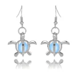 Boucles d'oreilles Tortue Lumineuse