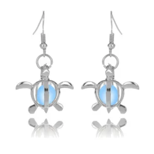 Boucles d'oreilles Tortue Lumineuse
