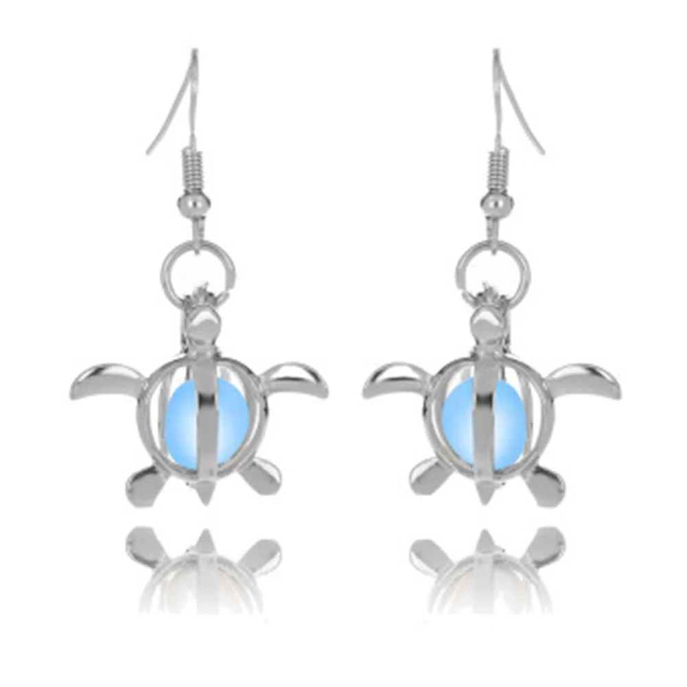 Boucles d'oreilles Tortue Lumineuse