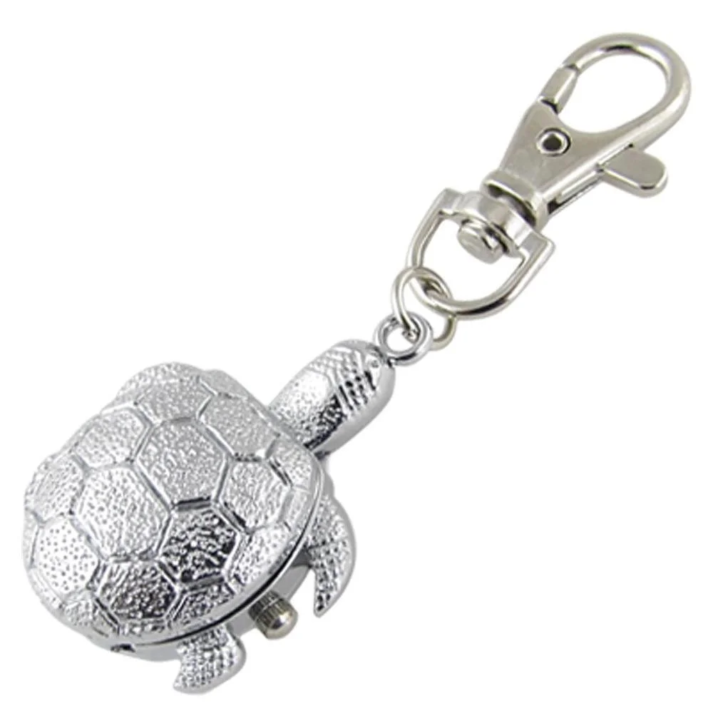 Montre Tortue de Poche en Acier
