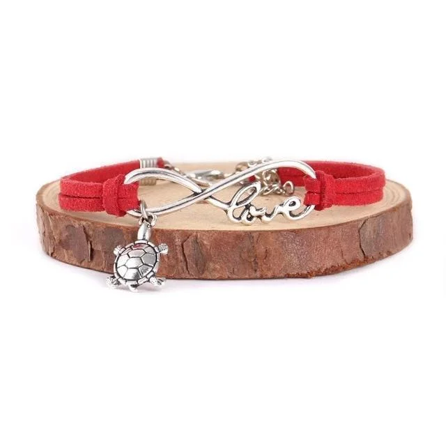 Bracelet Tortue Love en détail