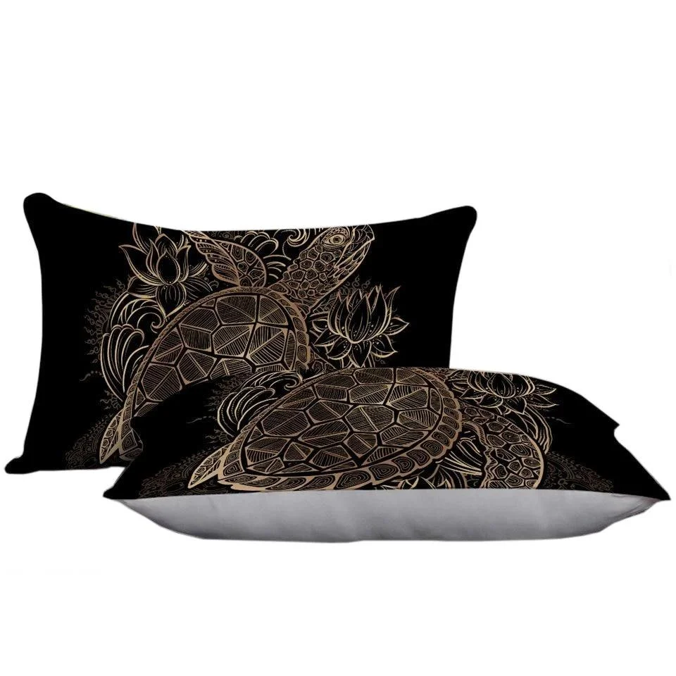 Coussin Tortue Artistique