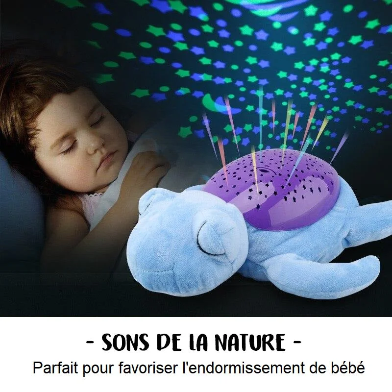 Peluche Tortue Veilleuse & Musicale – Image 4