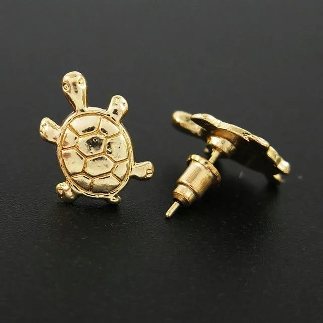 Boucles d'oreilles Tortue - Golden