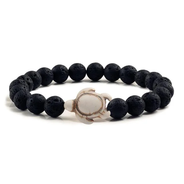 Bracelet Tortue Pierre - Blackstone