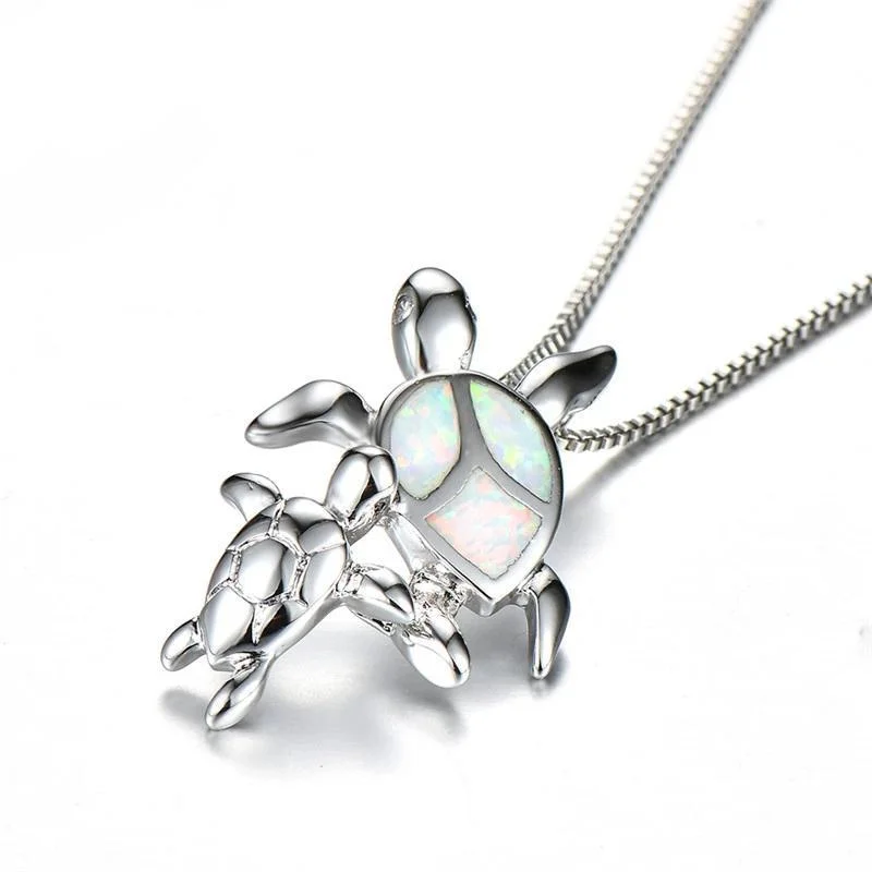 Pendentif Tortue - Mom & Baby