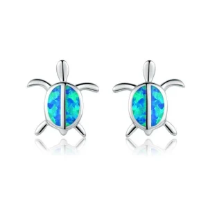 Boucles d'oreilles Tortue - Flamboyante