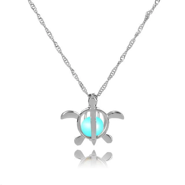 Collier Tortue Lumineux - Shiny